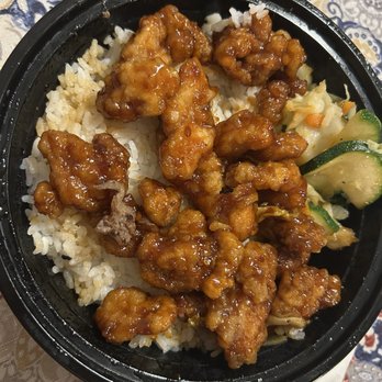 Teriyaki Madness - 90% rice, 8% orange chicken, 2% veggies - Asian Fusion Near Me - Fort Collins, Colorado Teriyaki Madness - 90% rice, 8% orange chicken, 2% veggies - Asian Fusion Near Me - Fort Collins, Colorado