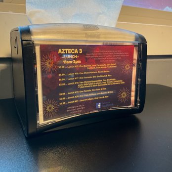 Azteca 3 Authentic Mexican Restaurant - lunch specials - Mexican Near Me - Bettendorf, Iowa