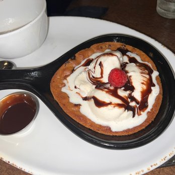 Picazzo's - Baked cookie with ice cream - Gluten-Free Near Me - Gilbert, Arizona Picazzo's - Baked cookie with ice cream - Gluten-Free Near Me - Gilbert, Arizona