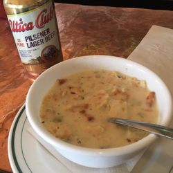 Raquette Lake Hotel & Tap Room - Haddock chowder sooo good