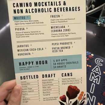 Camino - Menu - Mexican Near Me - Pittsburgh, Pennsylvania Camino - Menu - Mexican Near Me - Pittsburgh, Pennsylvania