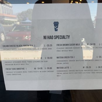 NI HAO TEA - Coffee & Tea Near Me - Tucson, Arizona