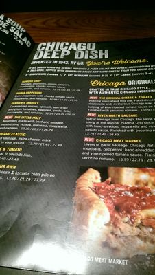 Menu photo 5 Uno Pizzeria & Grill Menomonee Falls, WI