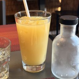 Pineapple ginger fresh juice. Pineapple ginger fresh juice.