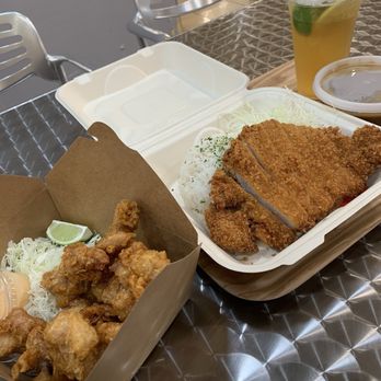 iBowl - Katsu Curry Rice Chicken Karaage Smashed Lemon Tea - Japanese Curry Near Me - San Francisco, California