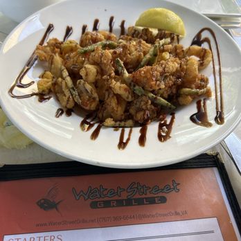Water Street Grille - Calamari - Seafood Near Me - Yorktown, Virginia Water Street Grille - Calamari - Seafood Near Me - Yorktown, Virginia