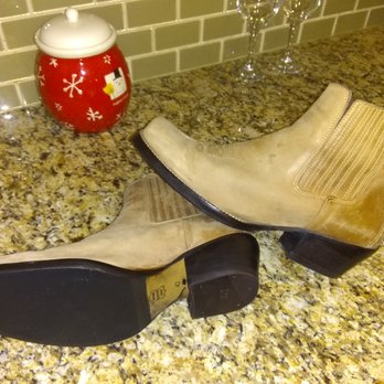Pilgrim Shoe Repair - Another exqusite job! - Shoe Repair Near Me - Drexel Hill, Pennsylvania Pilgrim Shoe Repair - Another exqusite job! - Shoe Repair Near Me - Drexel Hill, Pennsylvania