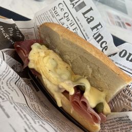 Prosciutto sandwich with Raclette add on Prosciutto sandwich with Raclette add on