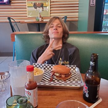 Green Valley Smokehouse - My nephew was pleased with his meal and fancy soda - Smokehouse Near Me - Green Valley, California Green Valley Smokehouse - My nephew was pleased with his meal and fancy soda - Smokehouse Near Me - Green Valley, California