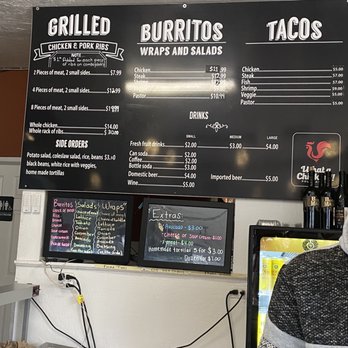 What A Chicken - menu - Mexican Near Me - Petaluma, California