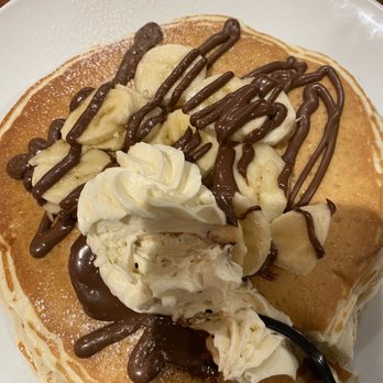 Cafe De Olla - Nutella pancakes with bananas - American Near Me - Monrovia, California