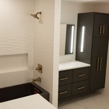 ISC Remodeling - Bathroom remodel, large niche, custom cabinetry - General Contractors Near Me - Birdsboro, Pennsylvania