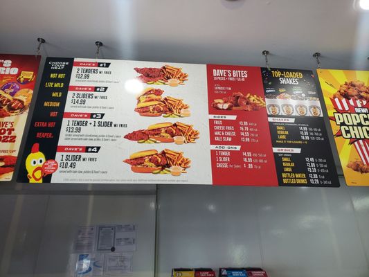 Menu photo 1 Dave's Hot Chicken Glendale, CA