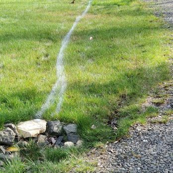 Angel AG Landscaping - Before drain installation - Landscaping Near Me