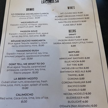 La Condesa Eatery - Dranks June 2022 - Salad Near Me - Reno, Nevada