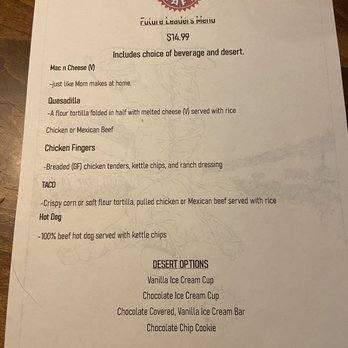 Coyote Cafe - kid's menu - Tex-Mex Near Me - Beaver Creek, Colorado Coyote Cafe - kid's menu - Tex-Mex Near Me - Beaver Creek, Colorado