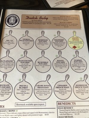 Menu photo 2 The Original Pancake House Minnetonka, MN Menu photo 2 The Original Pancake House Minnetonka, MN