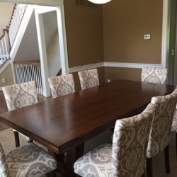 Handcrafted Amish Furniture - Maple with chestnut stain