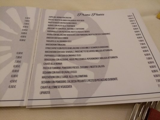 Menu photo 4 Trinacria Enna, EN