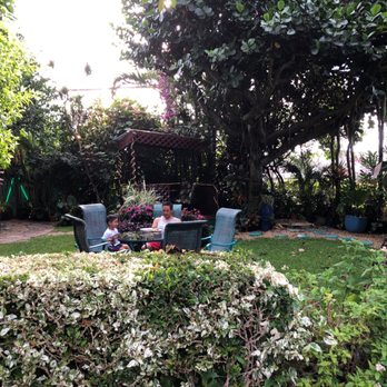 Garden Island Inn - An area to relax and enjoy breakfast - Hotels Near Me - Lihue, Hawaii