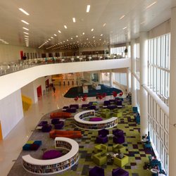 James B. Hunt Jr. Library - This library is neat.