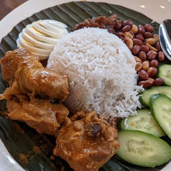 Ipoh Kopitiam - Nasi lemak chicken curry - Malaysian Near Me - Alhambra, California Ipoh Kopitiam - Nasi lemak chicken curry - Malaysian Near Me - Alhambra, California