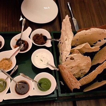 Indian Accent - Papad bar! - Indian Near Me - New York, New York