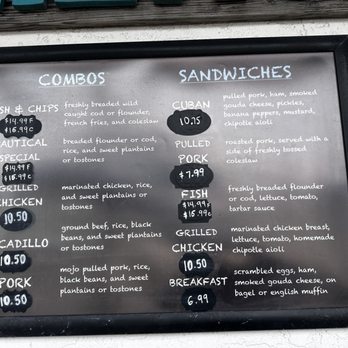 Nautical Cafe - Menu - Sandwiches Near Me - Melbourne Beach, Florida