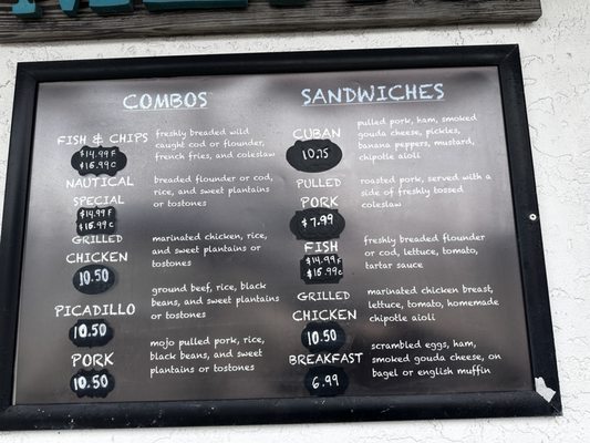 Menu photo 3 Nautical Cafe Melbourne Beach, FL