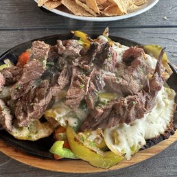 Son's fajitas- he really liked them! Son's fajitas- he really liked them!
