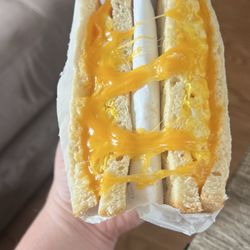 New Town Home Style Deli & Market - Egg and cheese breakfast sandwich on sourdough
