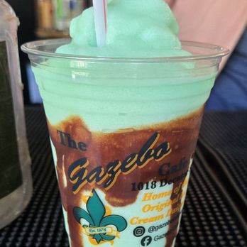 Gazebo Cafe - Frozen Grasshopper - Cajun/Creole Near Me - New Orleans, Louisiana Gazebo Cafe - Frozen Grasshopper - Cajun/Creole Near Me - New Orleans, Louisiana