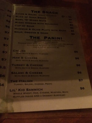 Menu photo 7 The Nest Lounge Portland, OR