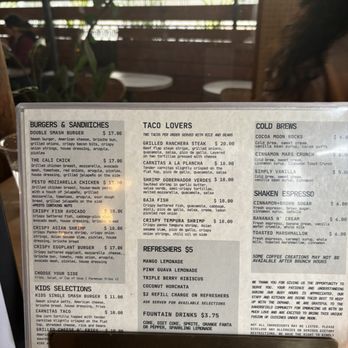 Luna - Food menu - Tacos Near Me - Bakersfield, California