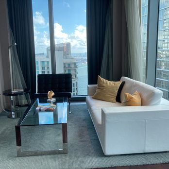 Hotel Beaux Arts Autograph Collection - Sitting area in spacious corner king room - Hotels Near Me - Miami, Florida