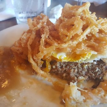 Chadwicks - 23 Sep 17 Chef's Brunch Special: Hobo  Breakfast. Eggs more over medium to hard than over easy. "Gravy" more like a thickened beef broth. - American Near Me - Alexandria, Virginia