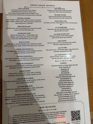 Menu photo 1 Back 40 Ranch House Grill Heber City, UT