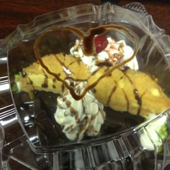 Buona - Check out the Valentine's Day chocolate heart! - Fast Food Near Me - Itasca, Illinois