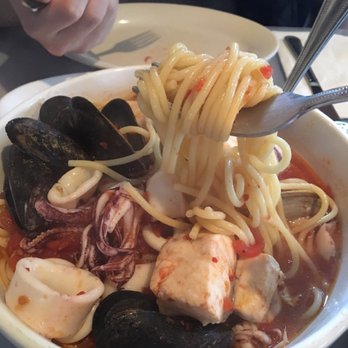 Edo's Squid - Mixed Seafood Pasta - Italian Near Me - Richmond, Virginia