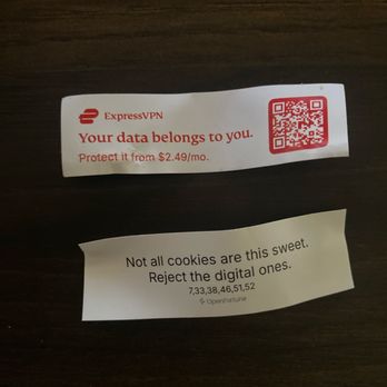 Mayflower Chinese Restaurant - fortune cookie ad - Chinese Near Me - Chicago, Illinois