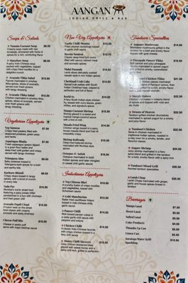 Menu photo 5 Aangan Indian Grill and Bar Orlando, FL