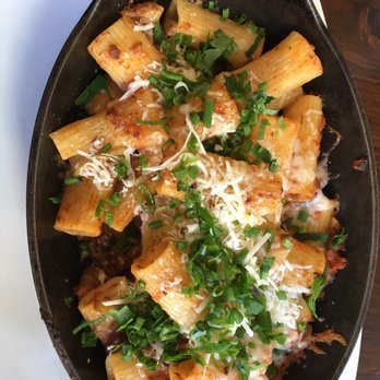 Trade - Baked rigatoni - Mediterranean Near Me - Boston, Massachusetts Trade - Baked rigatoni - Mediterranean Near Me - Boston, Massachusetts
