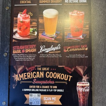 Ford's Garage Boynton Beach - Drink menu - Comfort Food Near Me - Boynton Beach, Florida