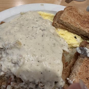 North Pole Restaurant - Chicken Fried Steak with Hashbrowns, eggs and toast. - New American Near Me - Newport, Minnesota North Pole Restaurant - Chicken Fried Steak with Hashbrowns, eggs and toast. - New American Near Me - Newport, Minnesota