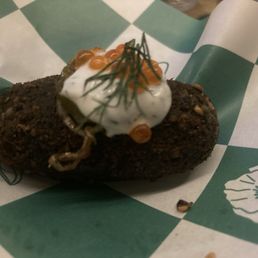 Falafel, came with three.
