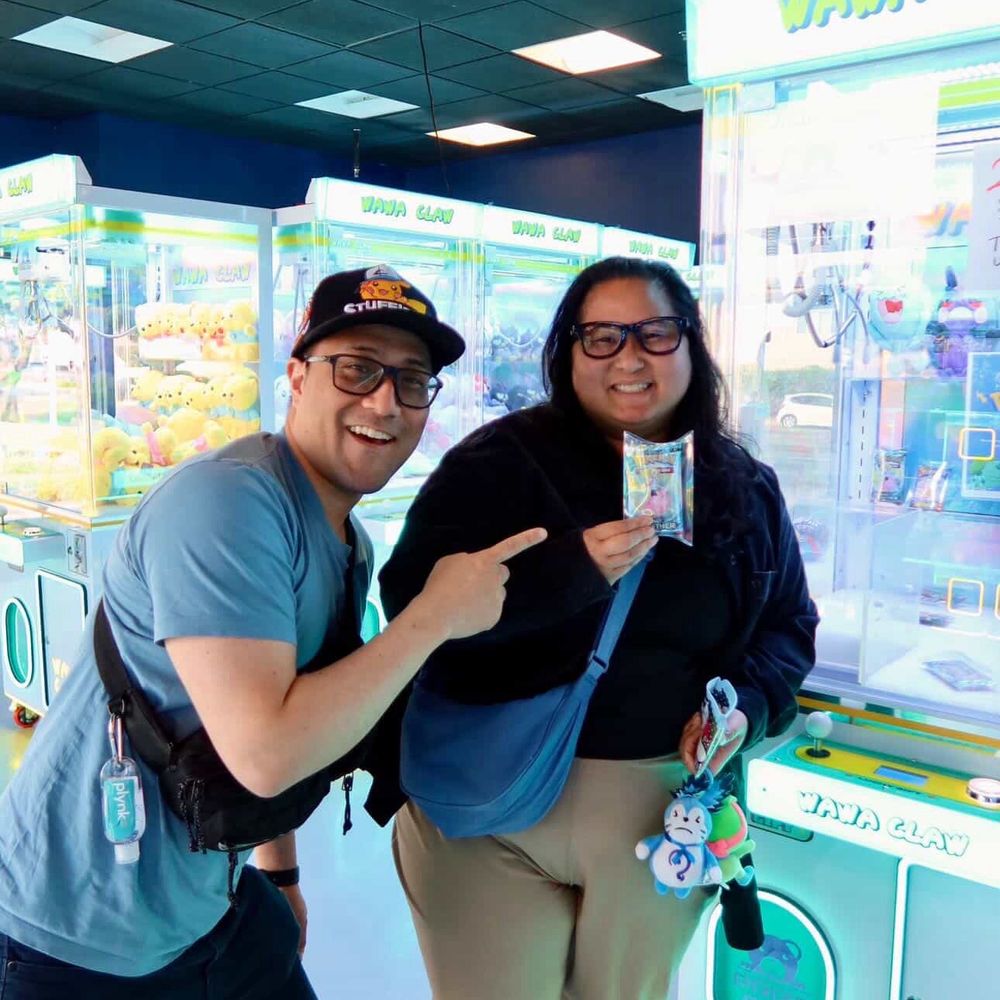 Wawa Claw - Won Pokemon cards from the claw machine! - Arcades Near Me - Torrance, California