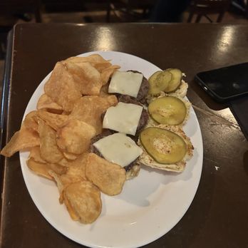 Carsons Tavern - Football sliders. It was so good with homemade chips. - American Near Me - Stuart, Florida