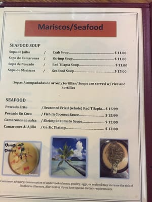 Menu photo 2 Honduras Restaurant Nashville, TN Menu photo 2 Honduras Restaurant Nashville, TN
