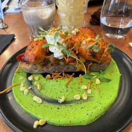 Tartine au saumon