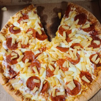 Pronto Pizza - Pepperoni pineapple pizza was good!! Great tasting pizza - Pizza Near Me - La Puente, California Pronto Pizza - Pepperoni pineapple pizza was good!! Great tasting pizza - Pizza Near Me - La Puente, California